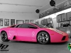 Matte Pink Lamborghini Murcielago at Italian Stampede 2012 014
